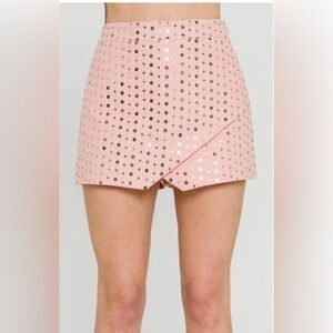 Free the roses The Lane Skort Size: L Color: light pink 100% Cotton like New